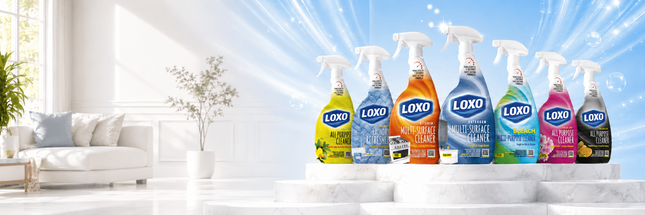 LOXO cleaning product family