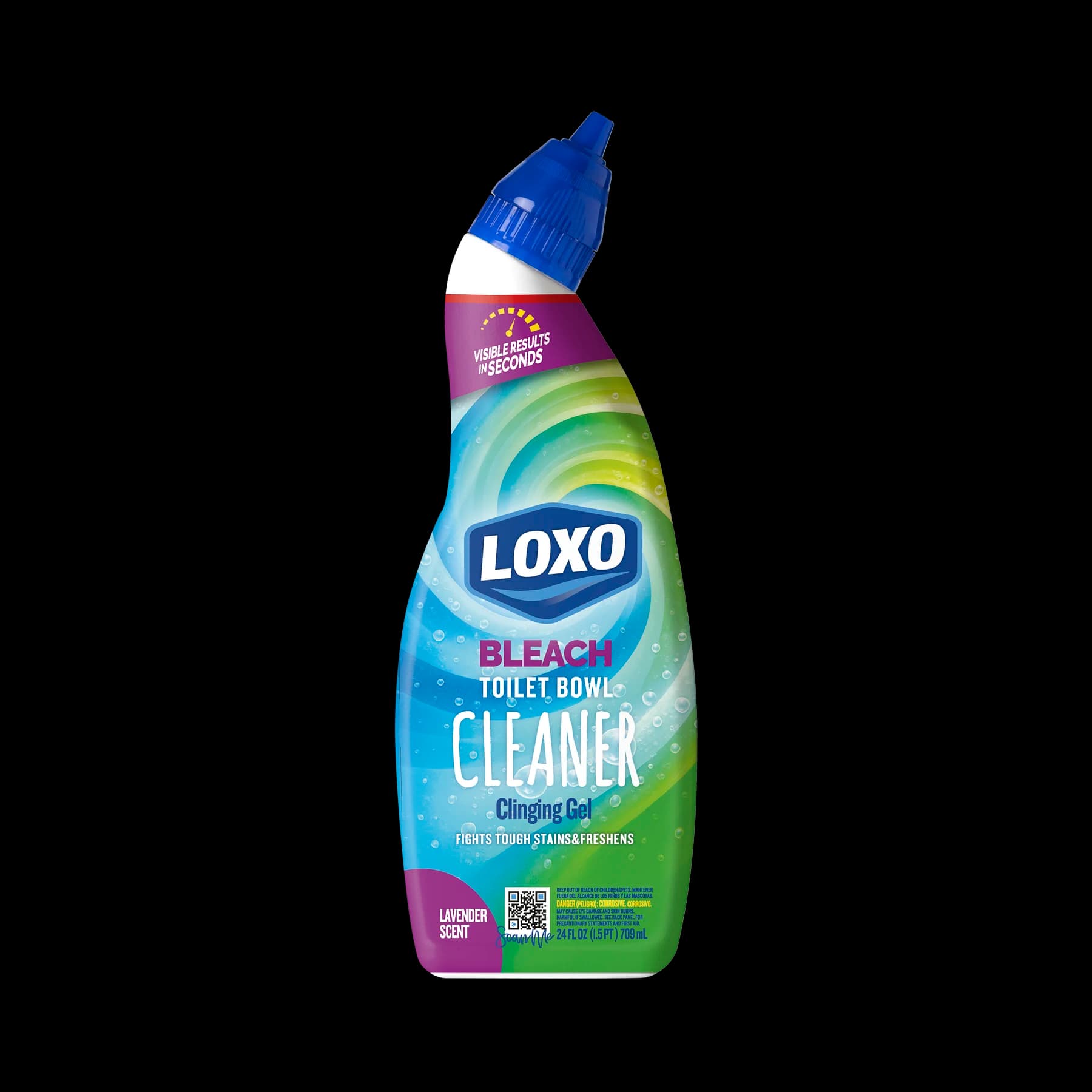 LOXO Bleach Lavender Bleach Toilet Bowl Cleaner Front product view