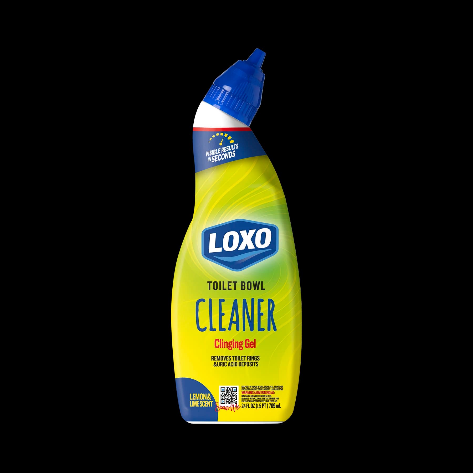 LOXO Lemon & Lime Toilet Bowl Cleaner Front product view