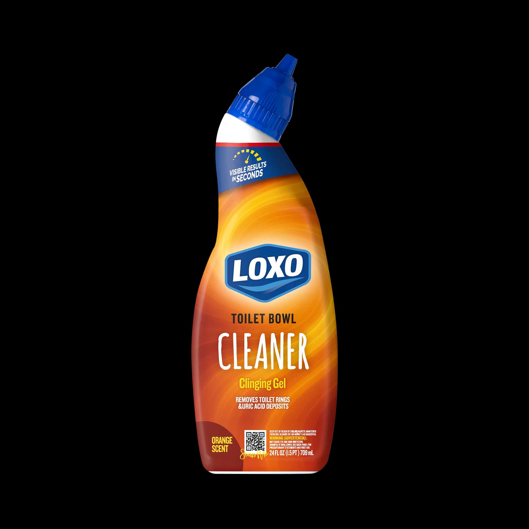 LOXO Orange Toilet Bowl Cleaner Front product view