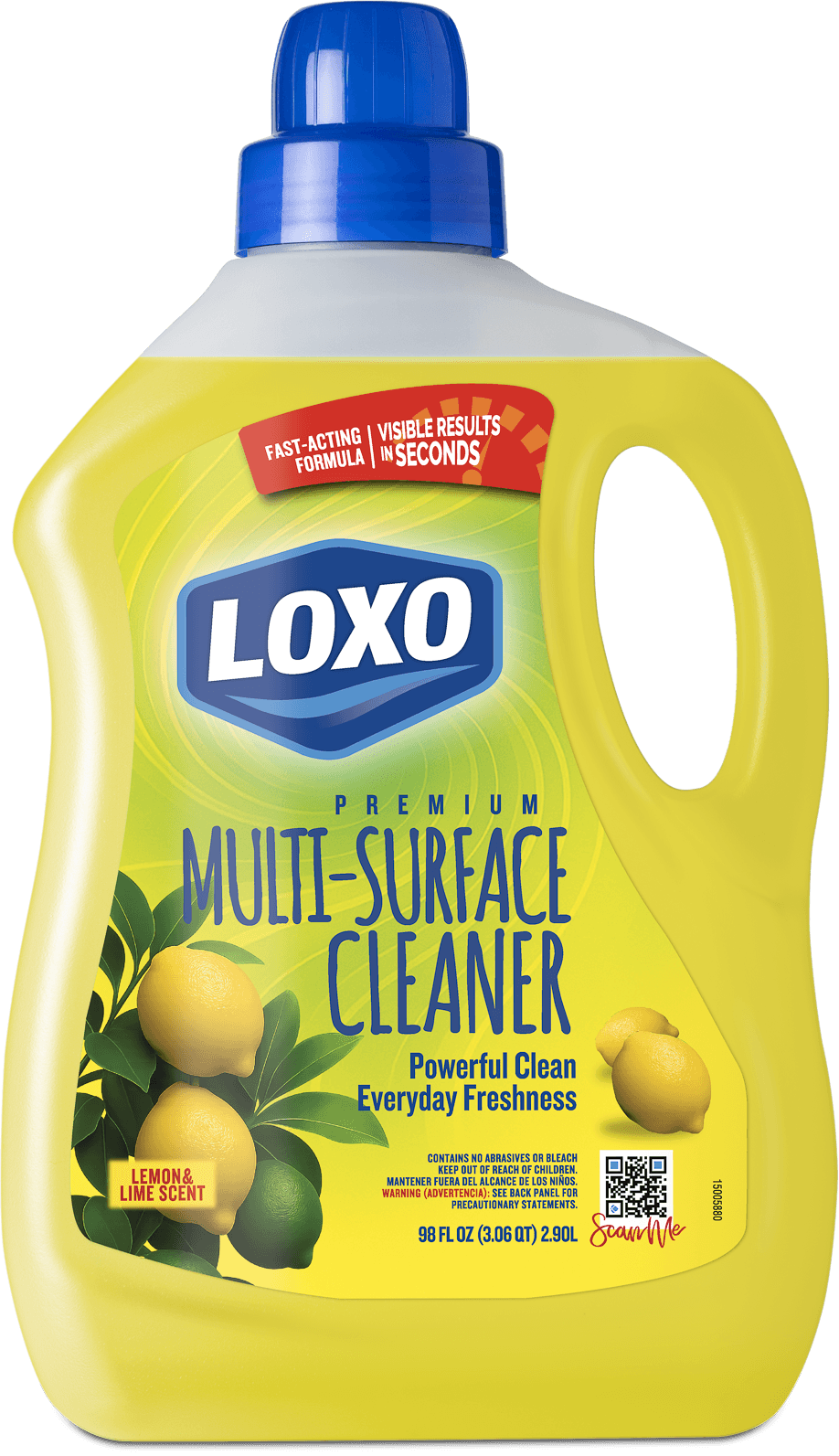 LOXO Lemon & Lime Liquid Cleaner 90 FL OZ