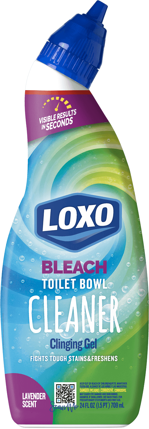 LOXO Bleach Lavender Bleach Toilet Bowl Cleaner
