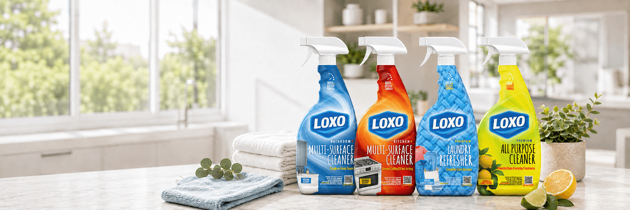 LOXO cleaning product family