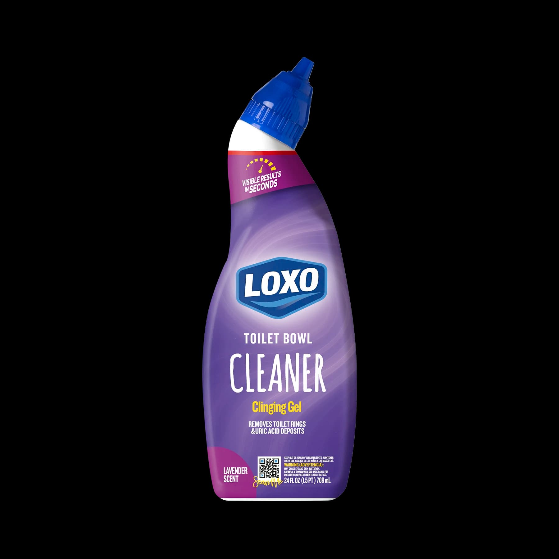 LOXO Lavender Toilet Bowl Cleaner Front product view